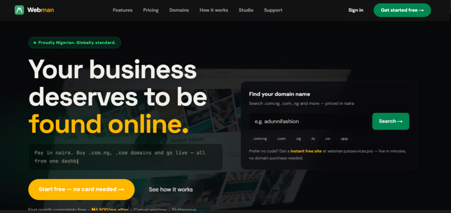 Webman preview